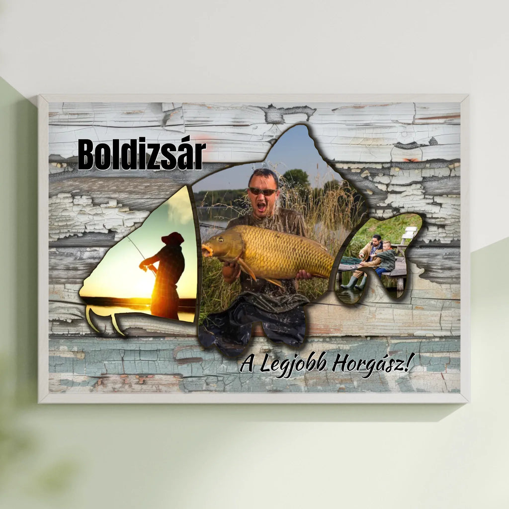 A3 méretű egyedi fényképes falikép - Ajándékverzum