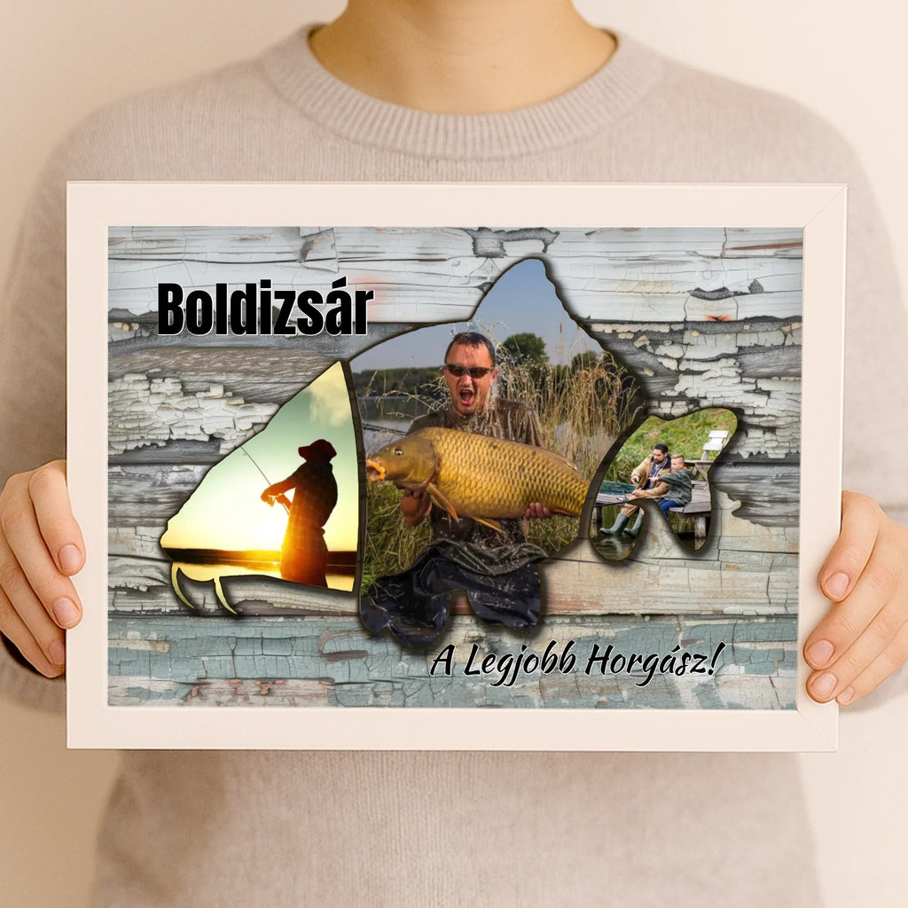 Egyedi fényképes falikép A4 méretben - Ajándékverzum