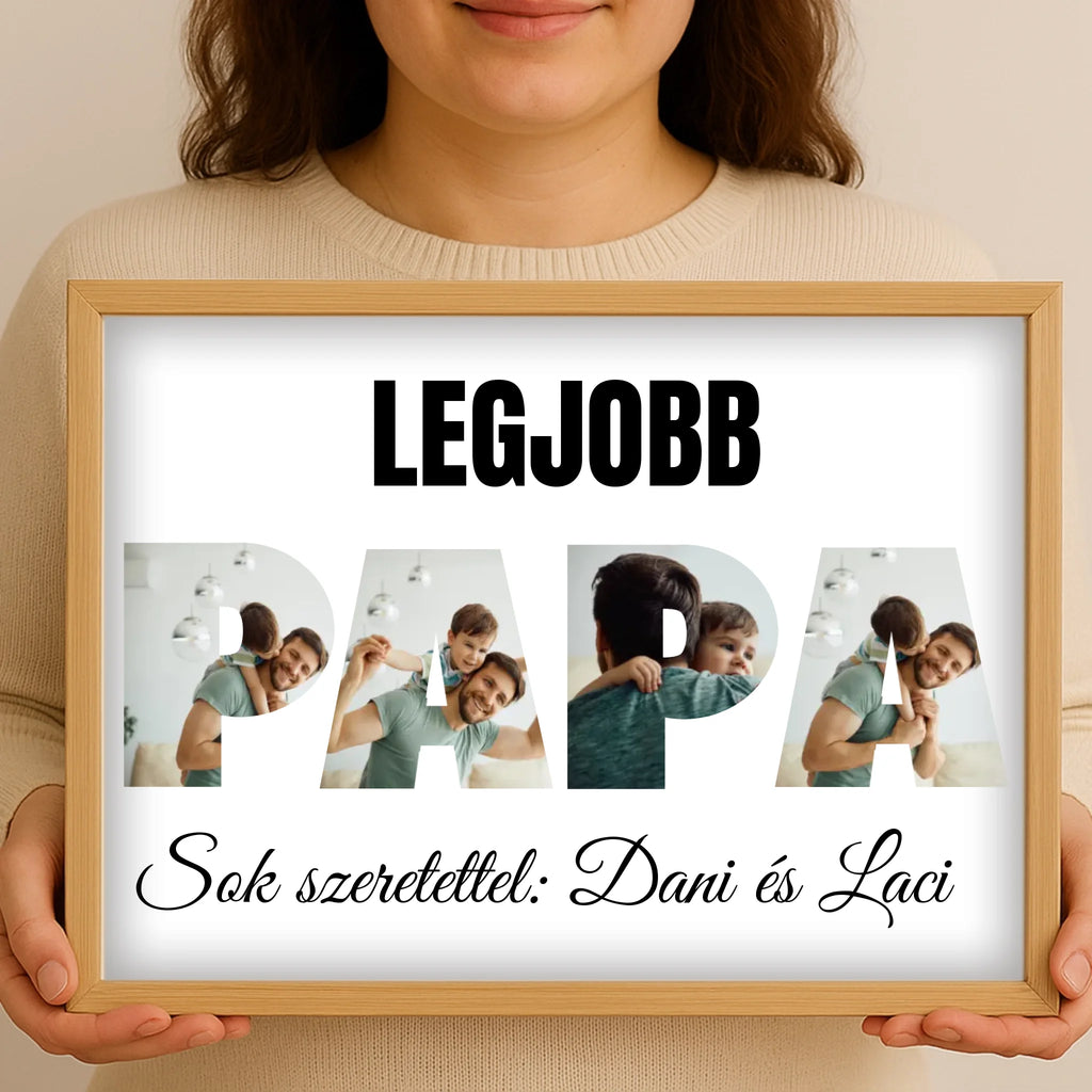 A3 saját fényképes falikép - Ajándékverzum