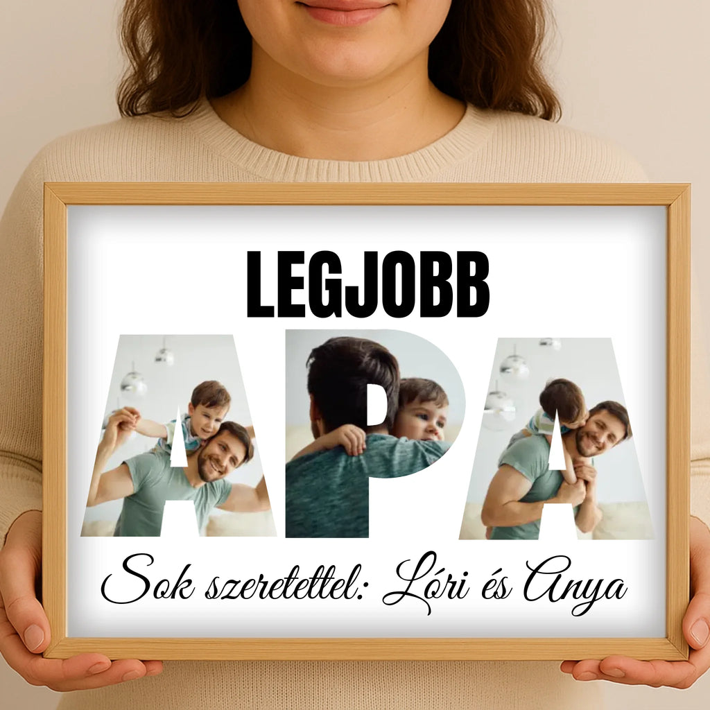 A3 saját fényképes falikép - Ajándékverzum