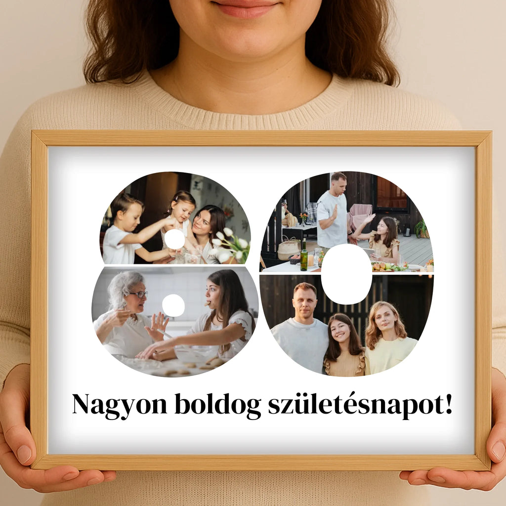A3 saját fényképes falikép - Ajándékverzum