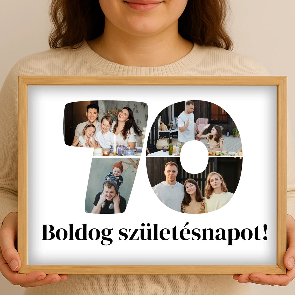 A3 saját fényképes falikép - Ajándékverzum