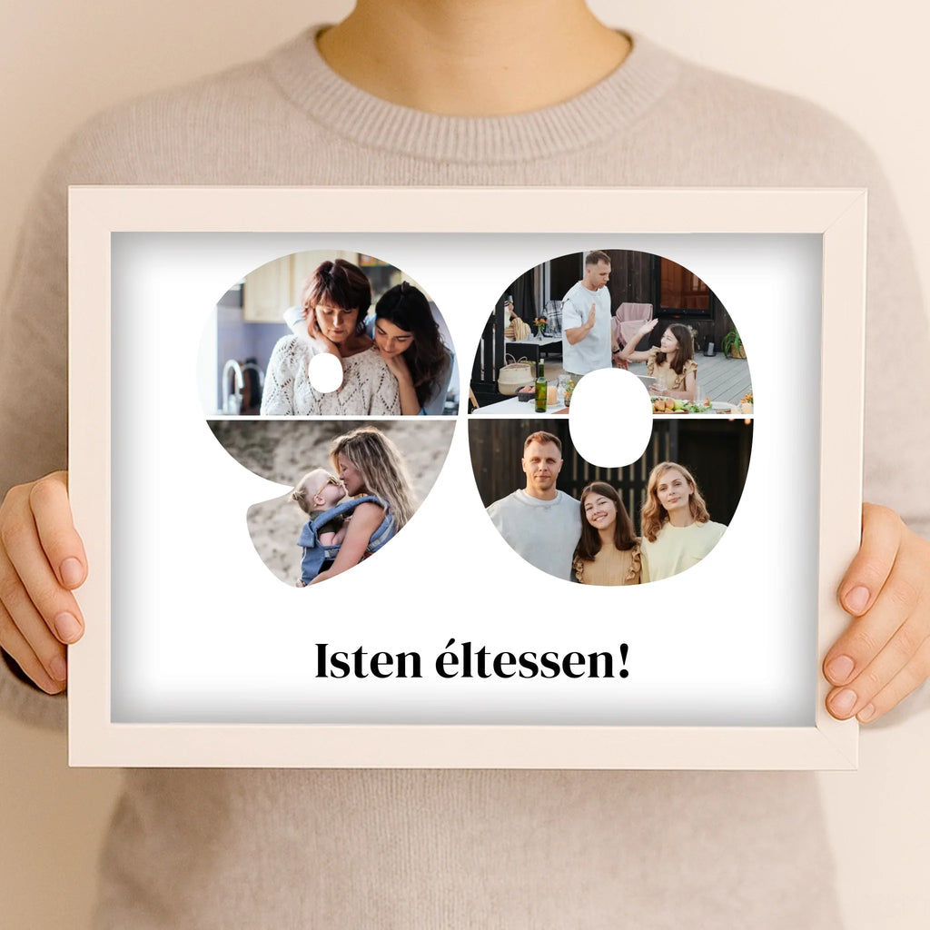 Egyedi fényképes falikép A4 méretben - Ajándékverzum