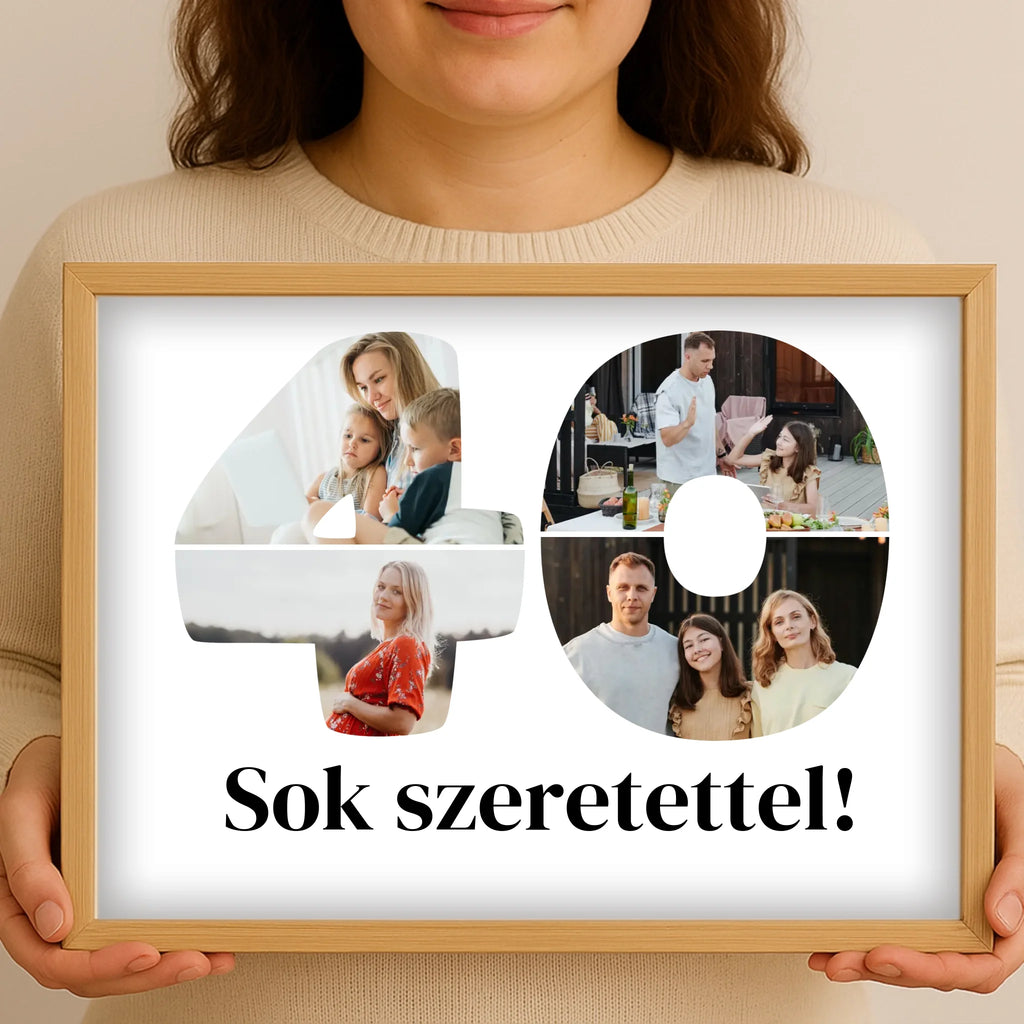 A3 saját fényképes falikép - Ajándékverzum