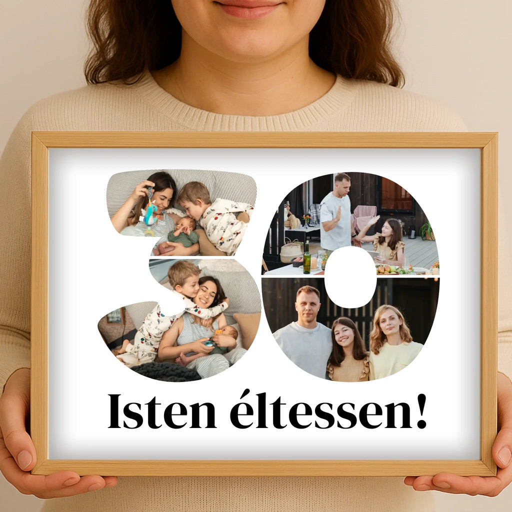 A3 saját fényképes falikép - Ajándékverzum