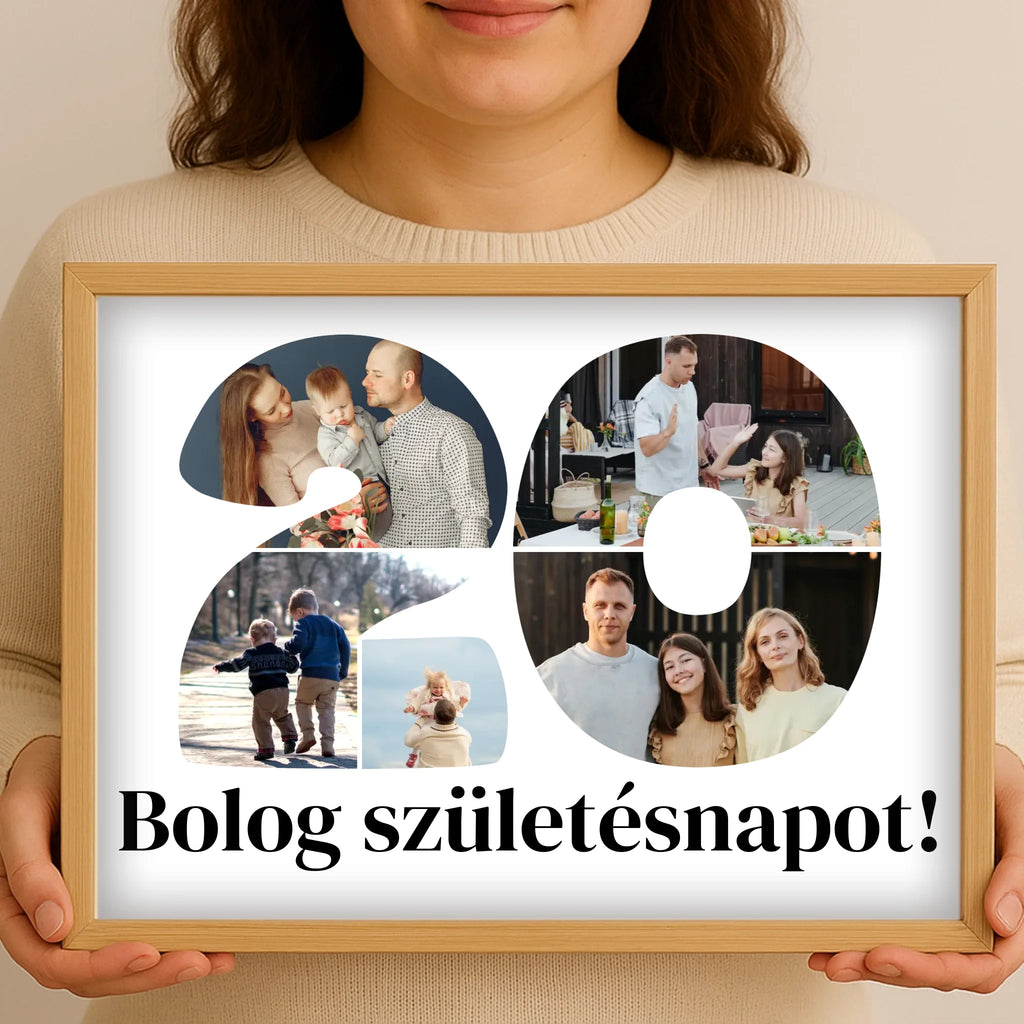 A3 saját fényképes falikép - Ajándékverzum