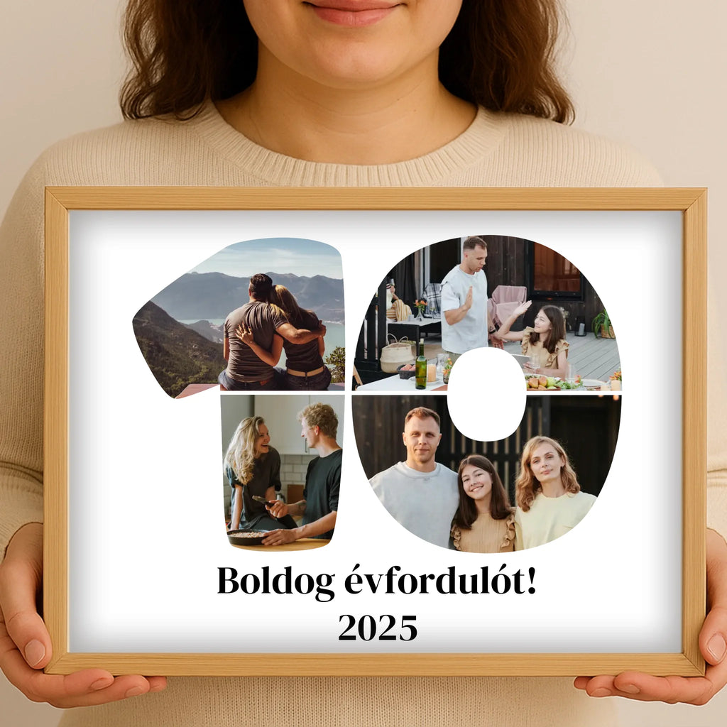 A3 saját fényképes falikép - Ajándékverzum