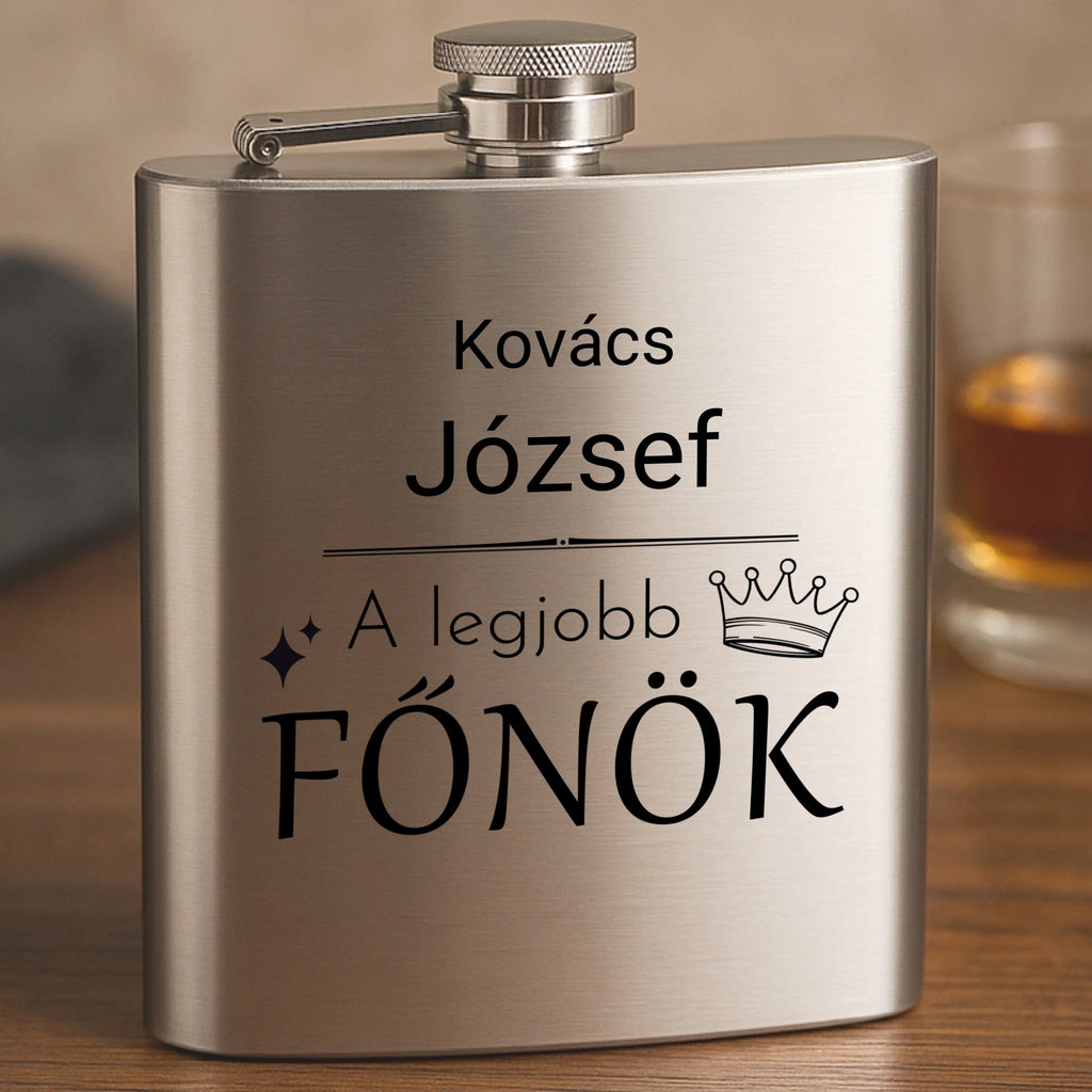 Gravírozott flaska - Ajándékverzum