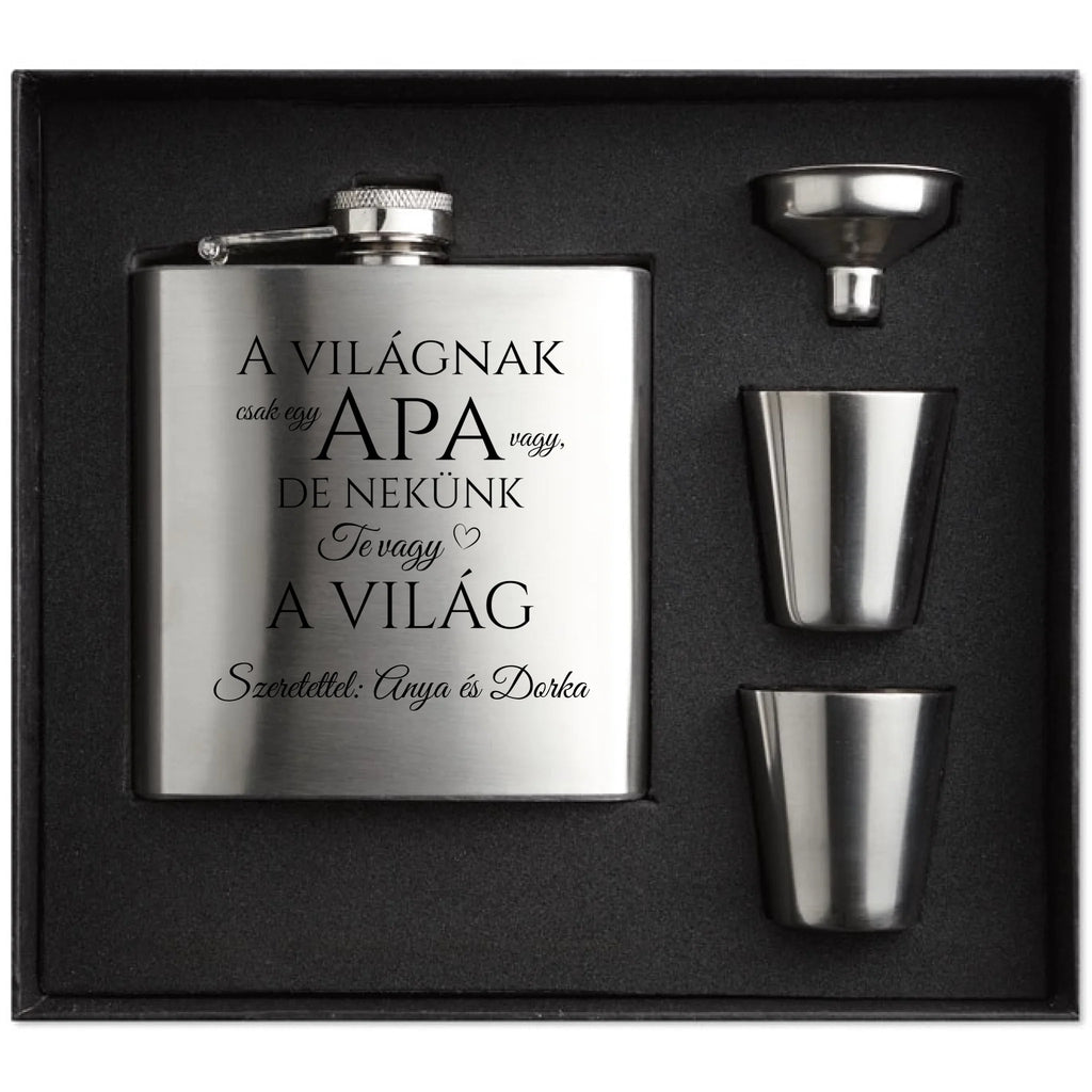Egyedi flaska - Ajándékverzum