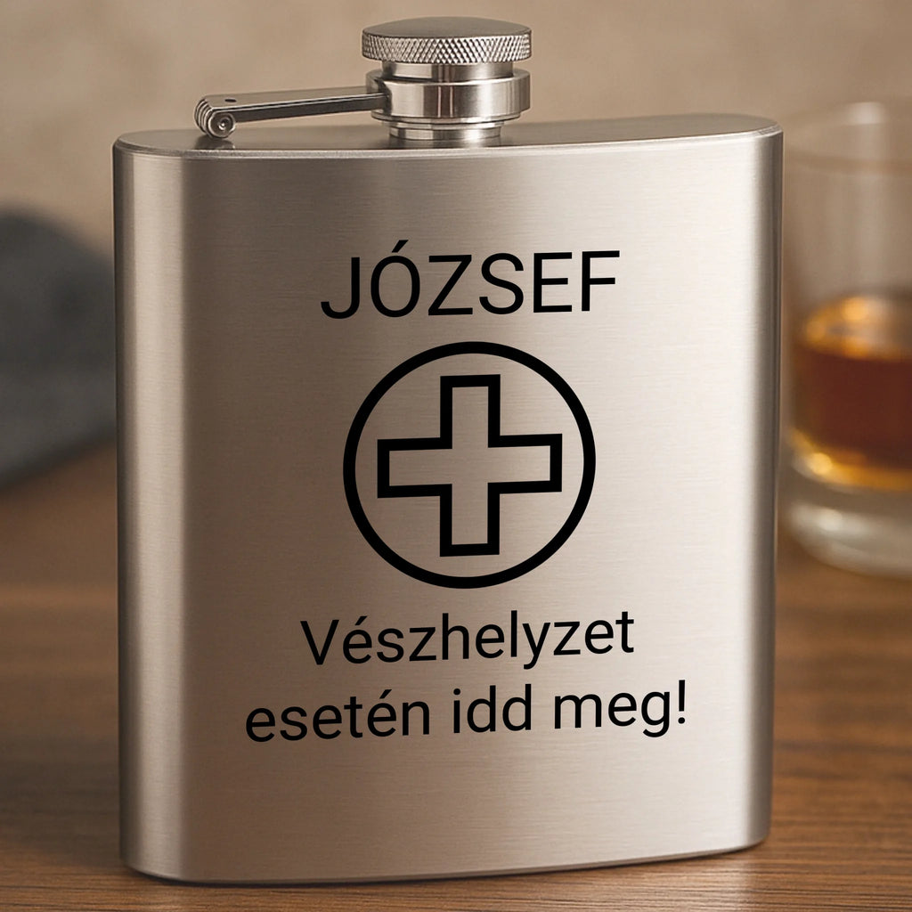 Gravírozott flaska - Ajándékverzum