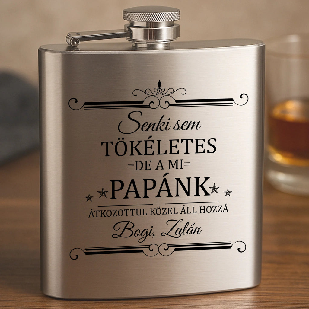 Gravírozott flaska - Ajándékverzum