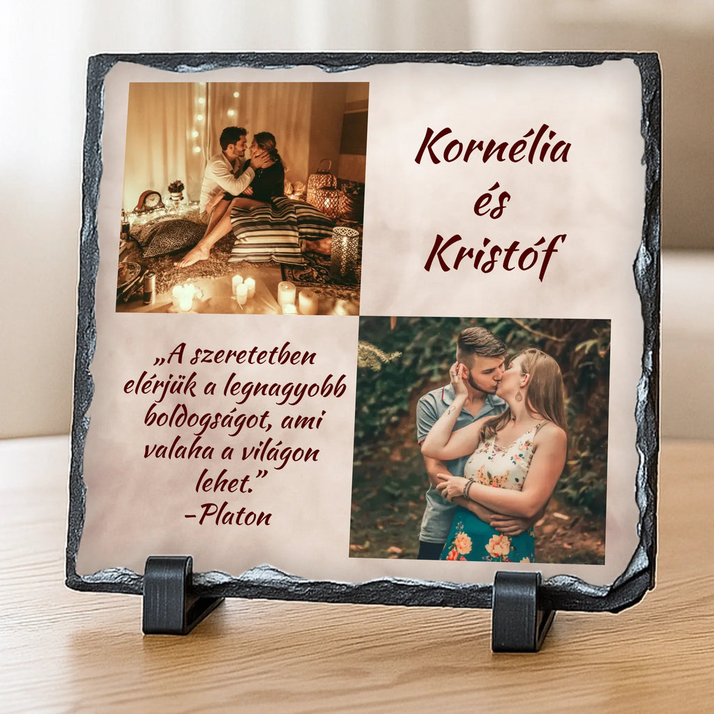 Egyedi fényképes fotókő - Ajándékverzum