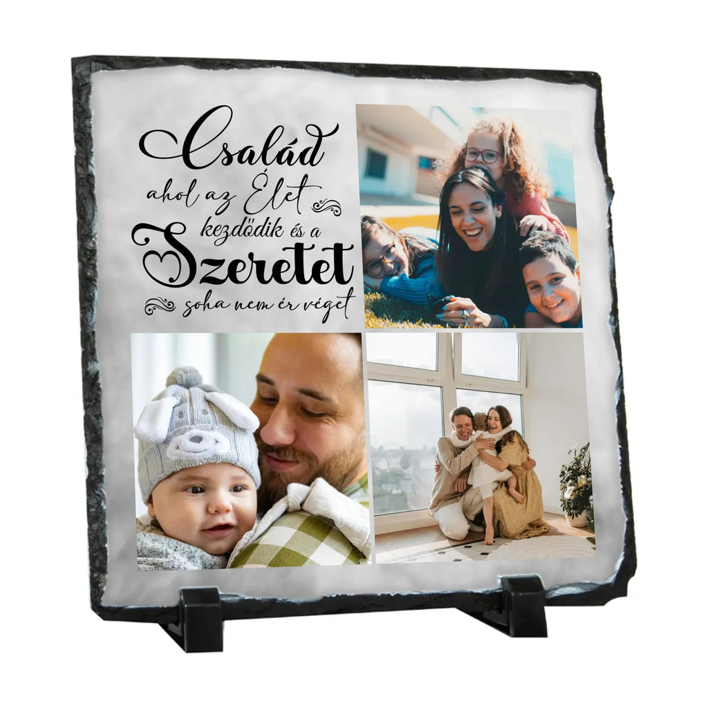 Egyedi fényképes gránitlap - Ajándékverzum