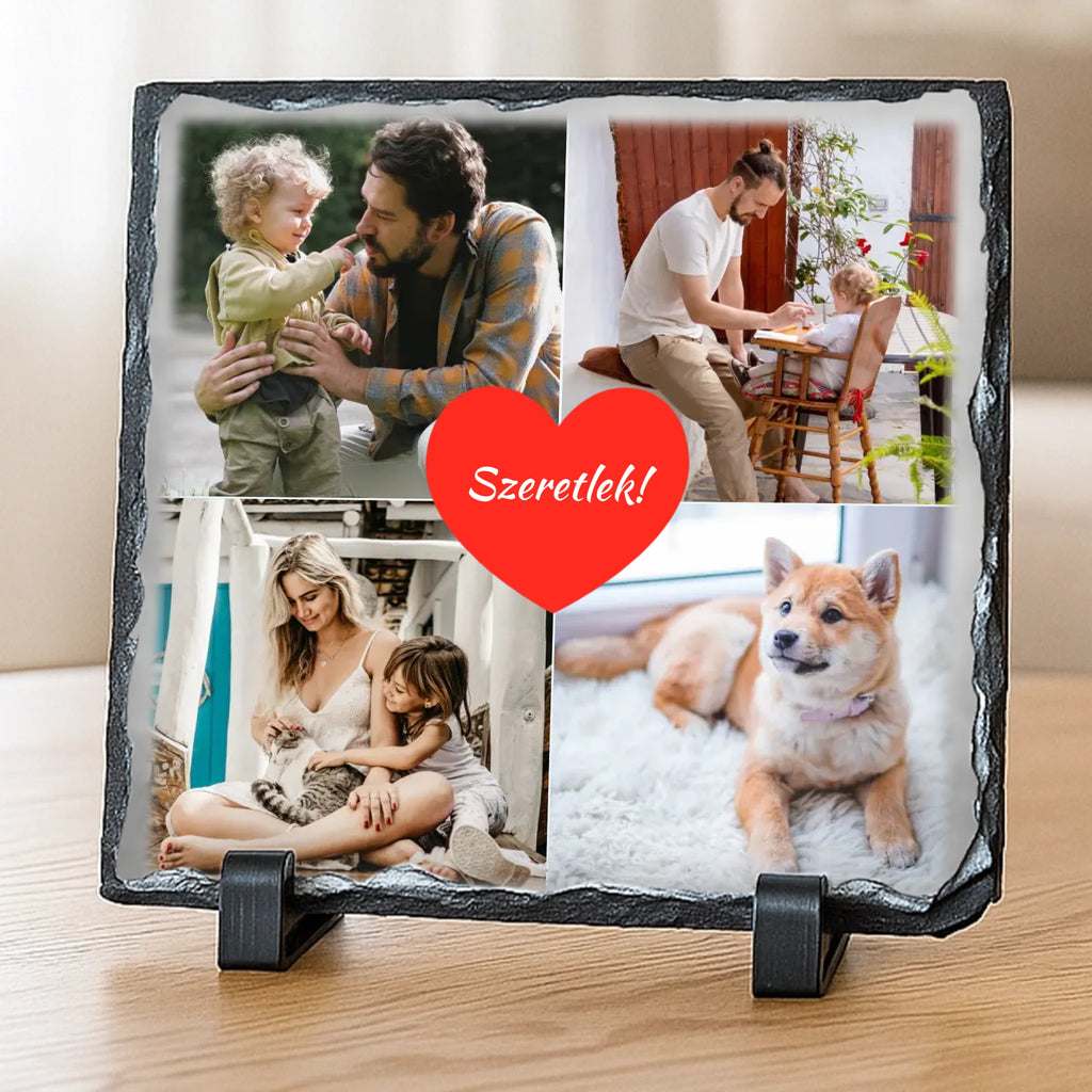 Egyedi fényképes fotókő - Ajándékverzum