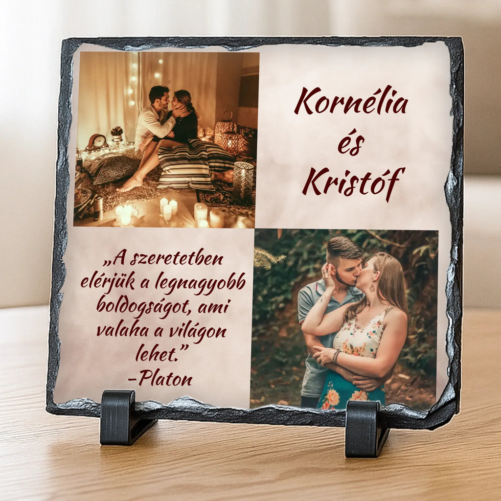 Egyedi fényképes fotókő - Ajándékverzum