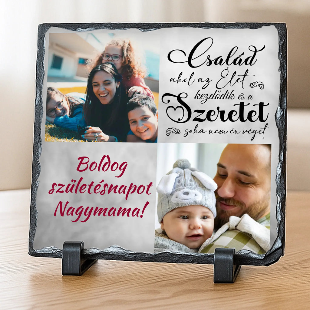 Egyedi fényképes fotókő - Ajándékverzum