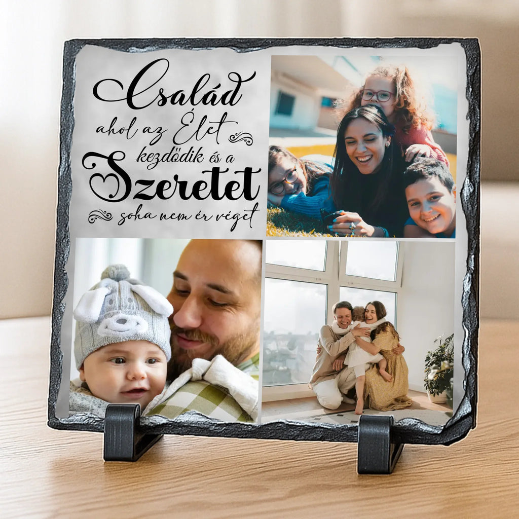 Egyedi fényképes fotókő - Ajándékverzum