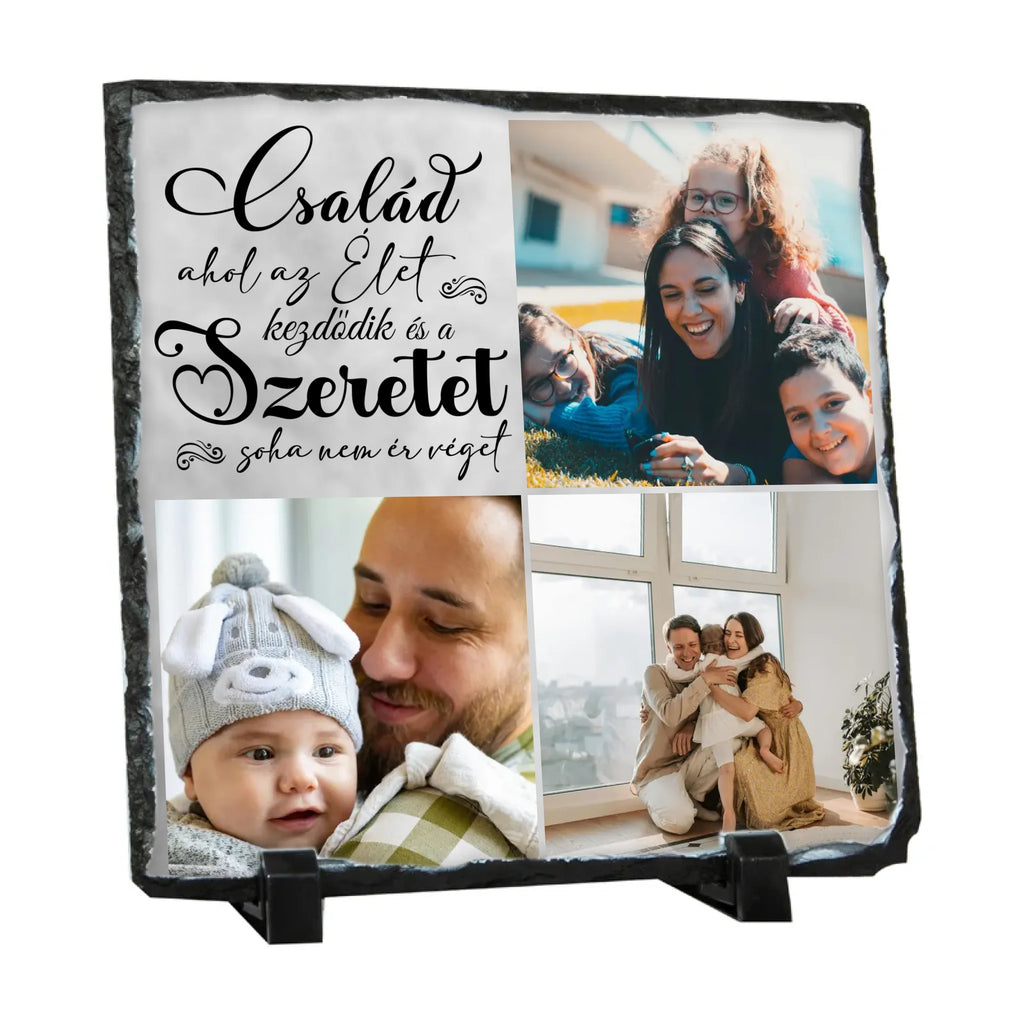 Egyedi fényképes gránitlap - Ajándékverzum