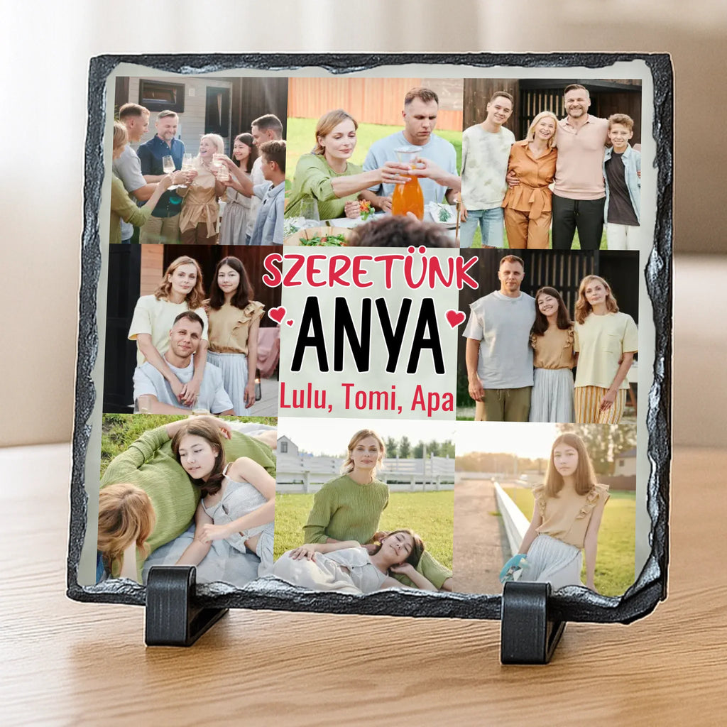 Egyedi fényképes fotókő - Ajándékverzum