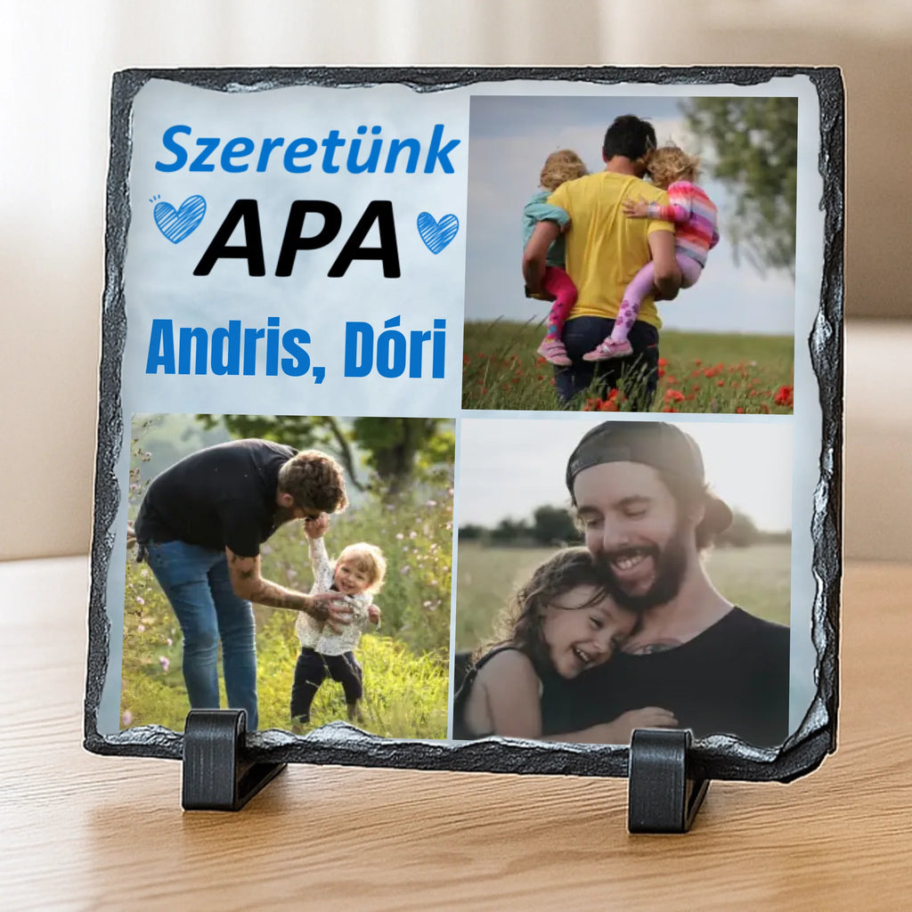 Egyedi fényképes fotókő - Ajándékverzum