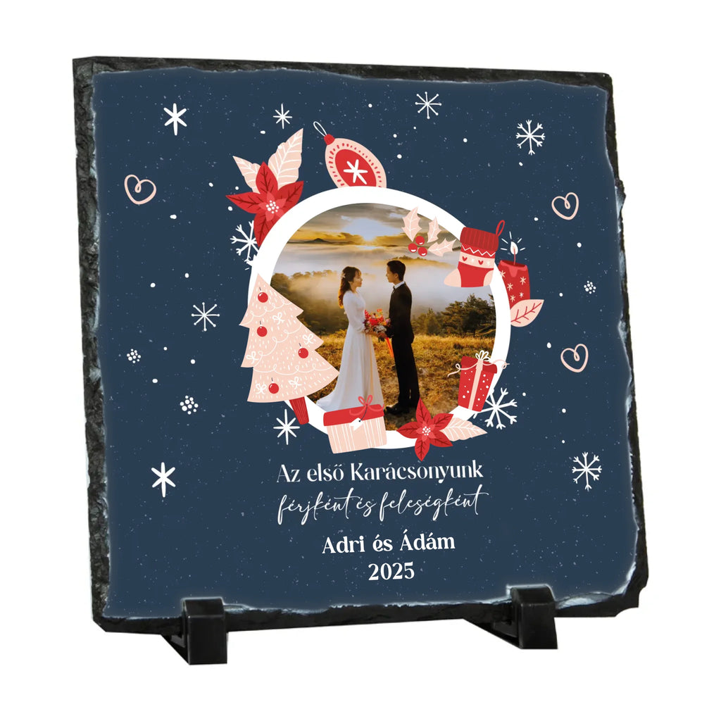 Egyedi fényképes gránitlap - Ajándékverzum