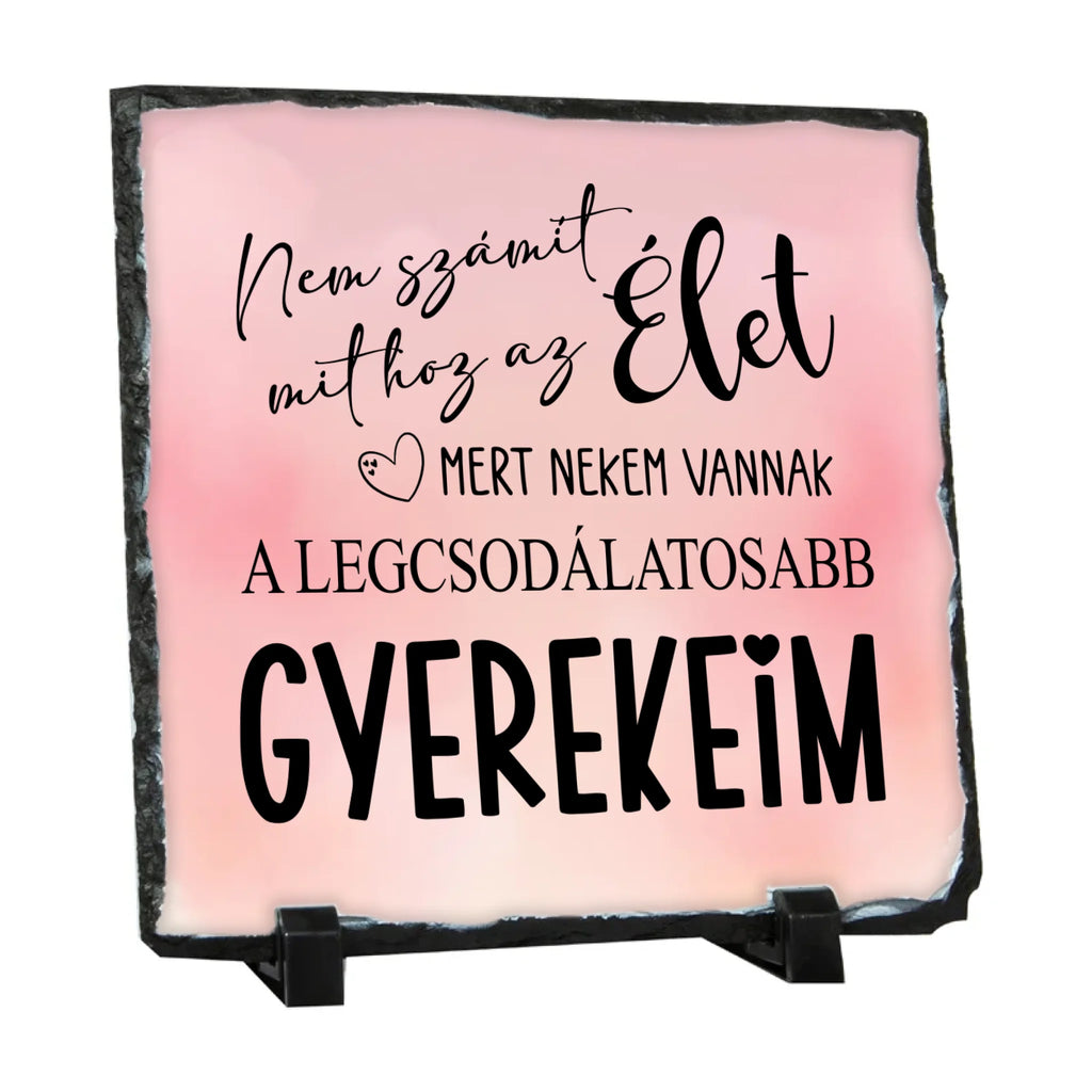 Egyedi fényképes gránitlap - Ajándékverzum