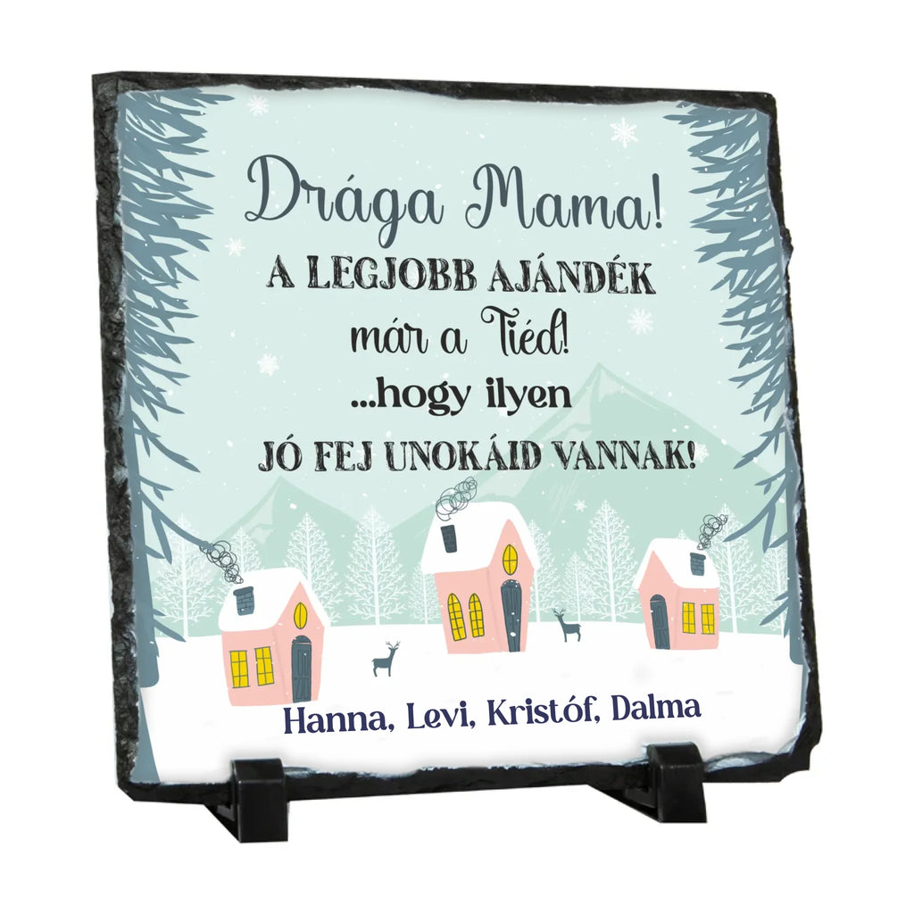 Egyedi fényképes gránitlap - Ajándékverzum