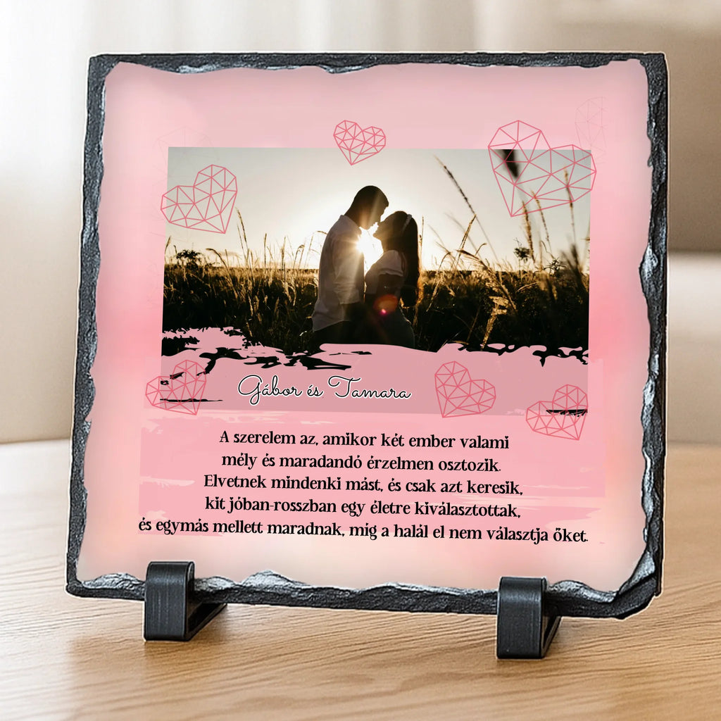 Egyedi fényképes fotókő - Ajándékverzum