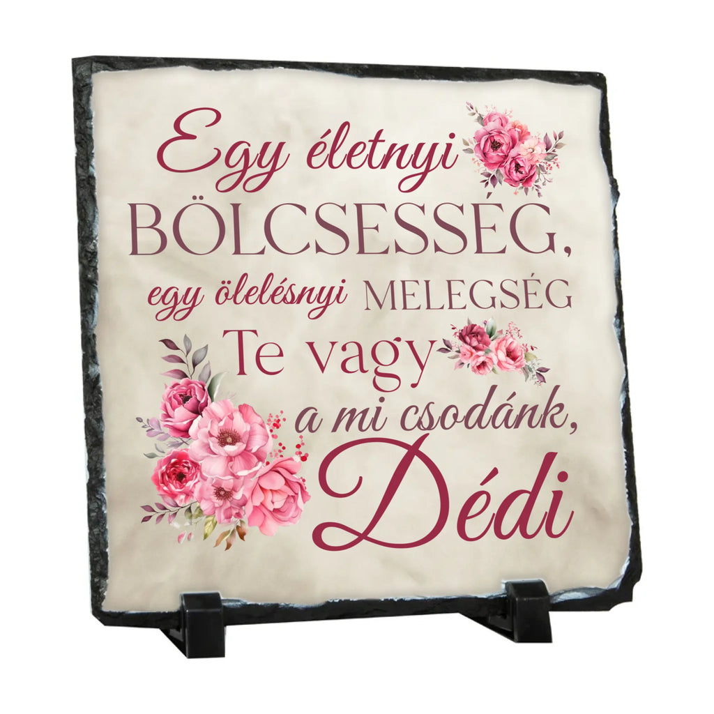 Egyedi fényképes gránitlap - Ajándékverzum