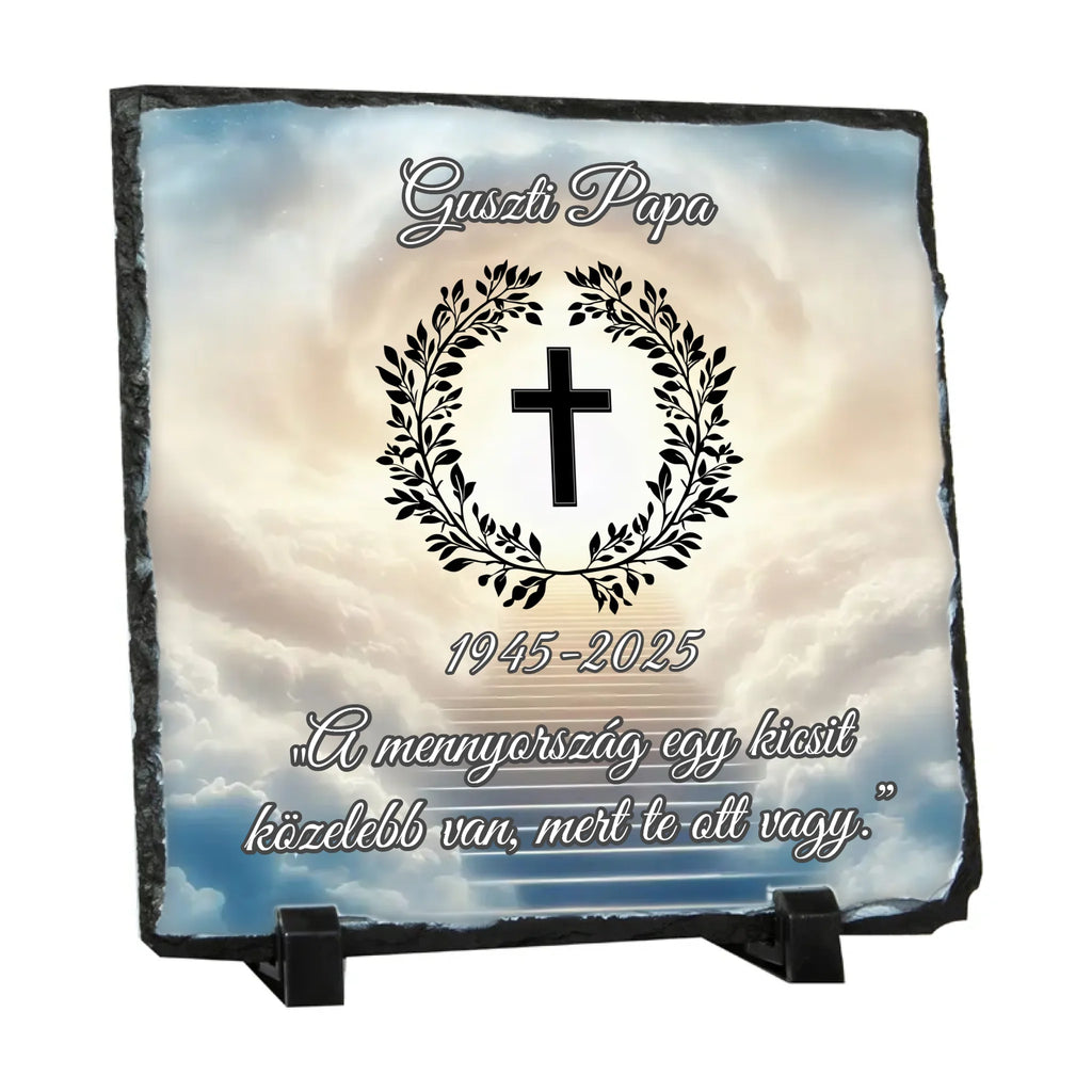 Egyedi fényképes gránitlap - Ajándékverzum