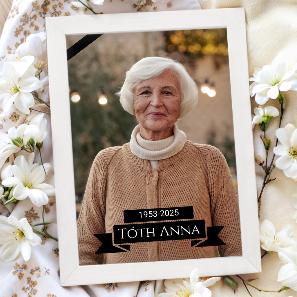 Egyedi fényképes falikép A4 méretben - Ajándékverzum