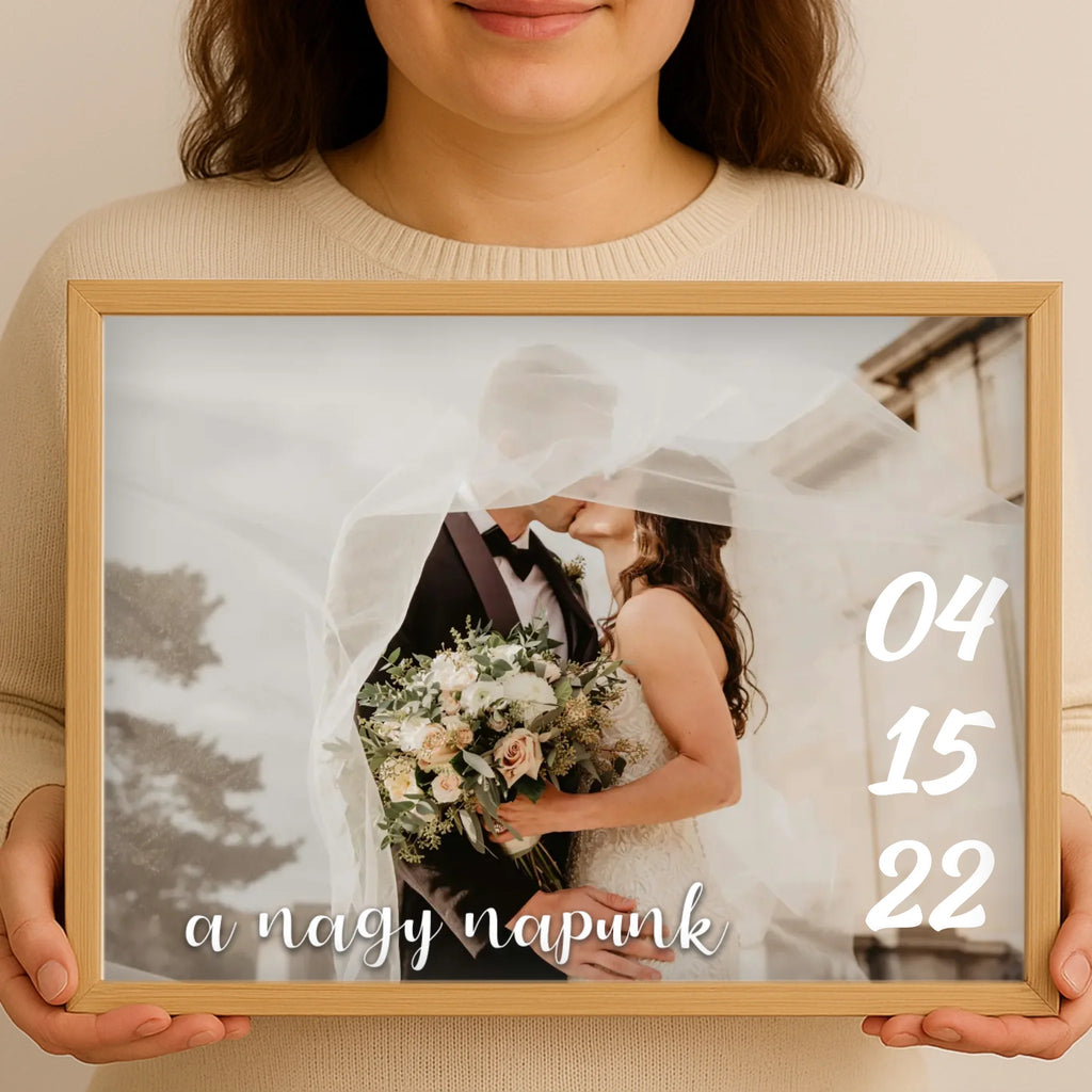 A3 saját fényképes falikép - Ajándékverzum
