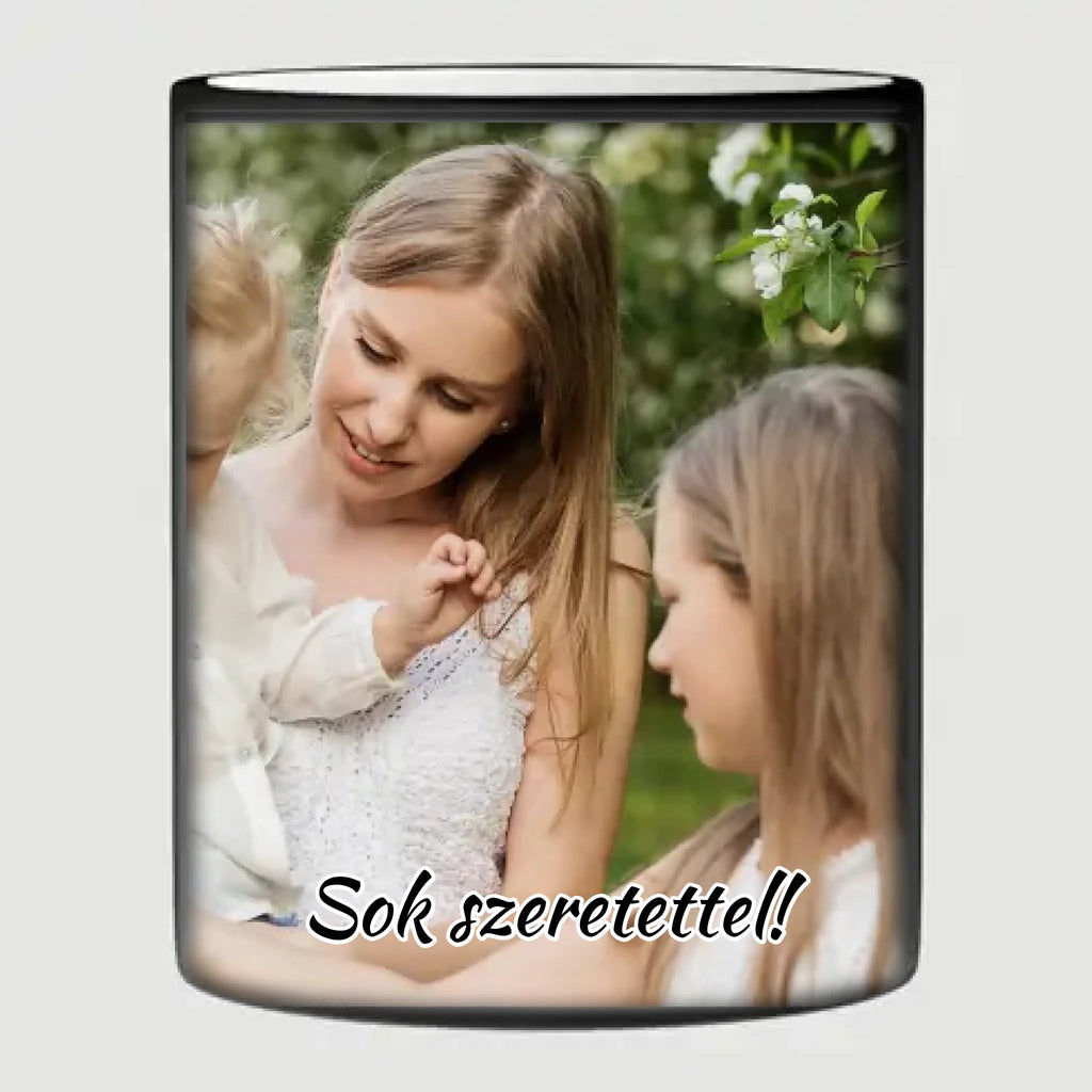 Egyedi bögre – hőre változó bögre - Ajándékvezum