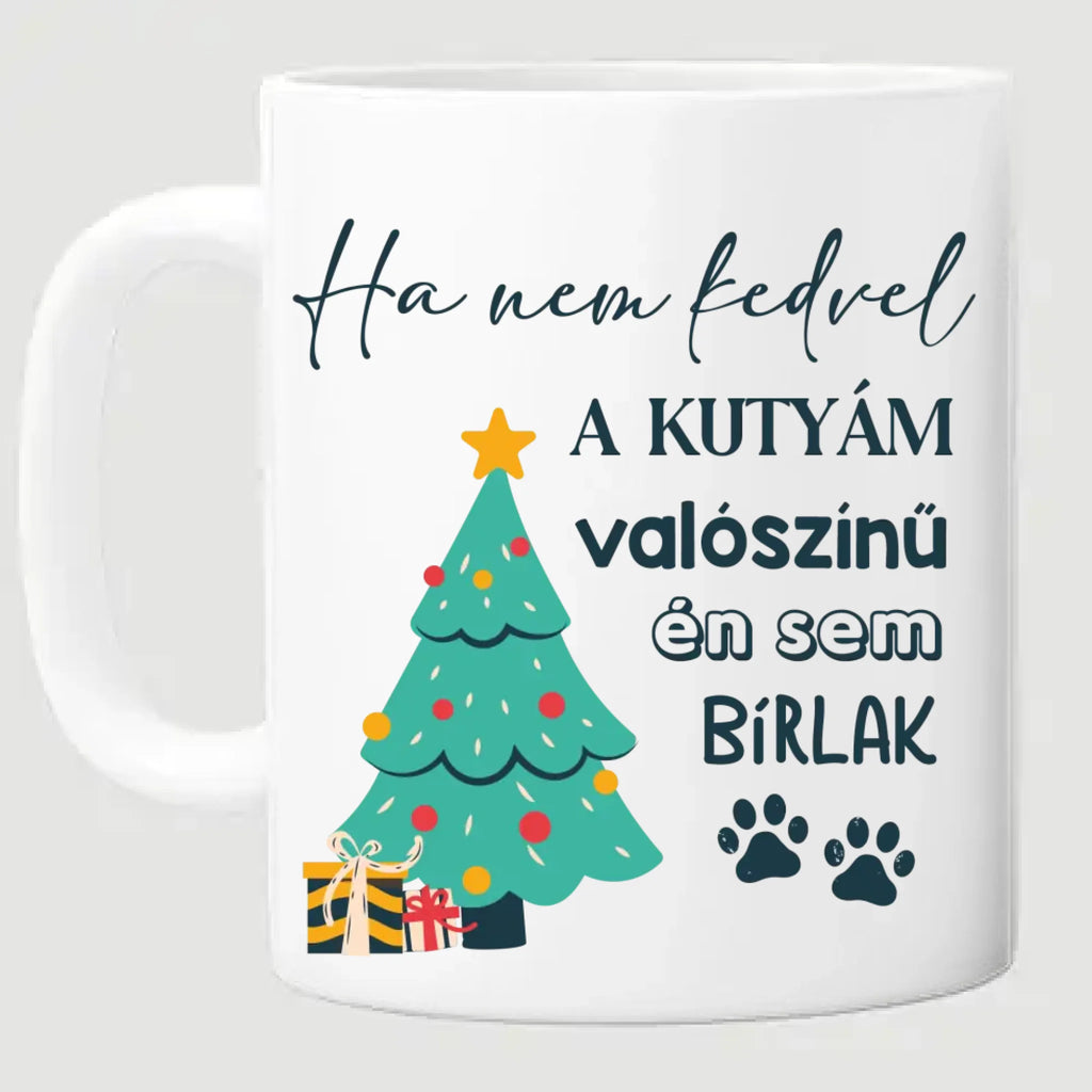 Vicces vallomás - kutyás vagy macskás bögre - Ajándékverzum