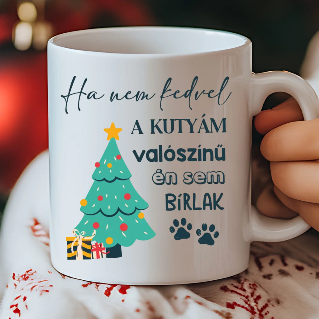 Vicces vallomás - kutyás vagy macskás bögre - Ajándékverzum