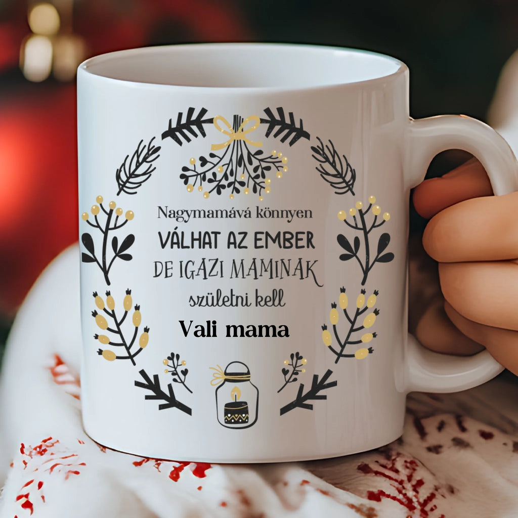 Egyedi fényképes karácsonyi bögre - Ajándékverzum