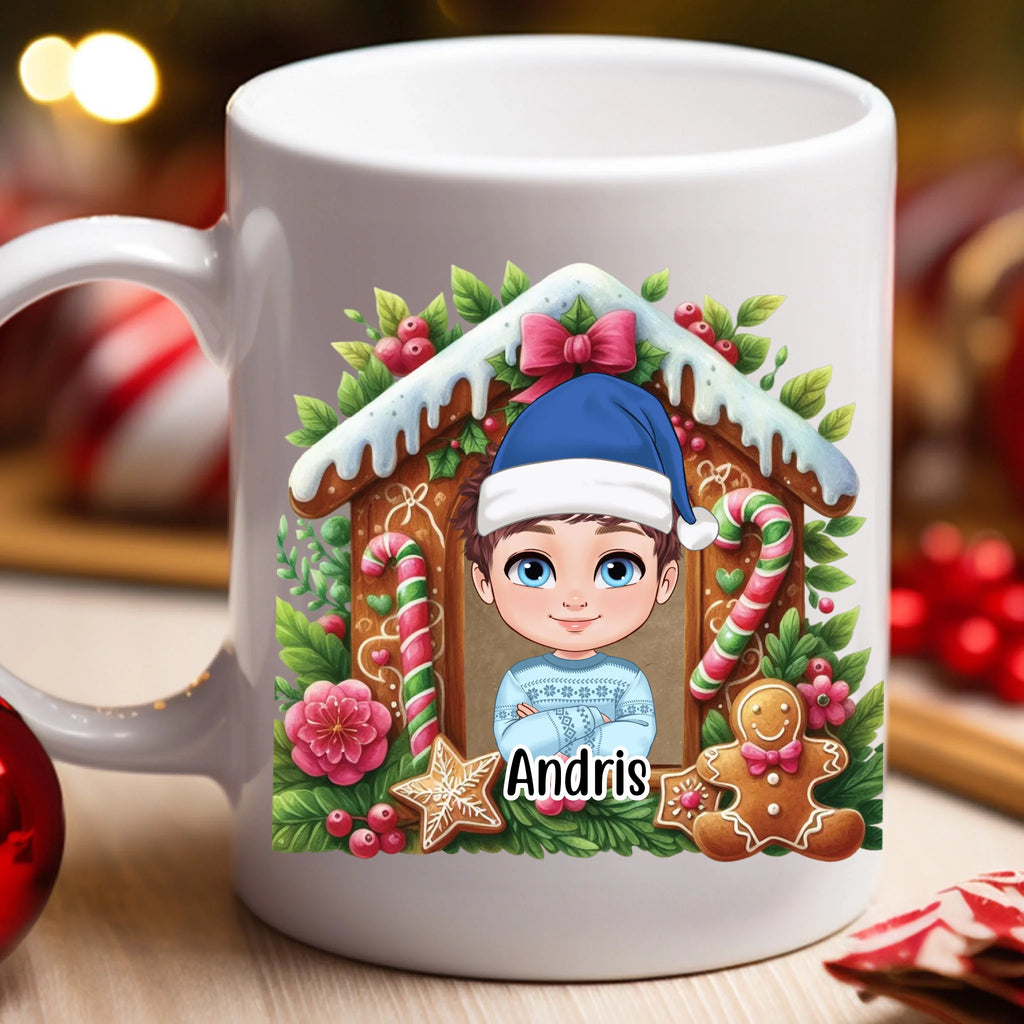 Egyedi karakteres karácsonyi bögre fiúknak - Ajándékverzum