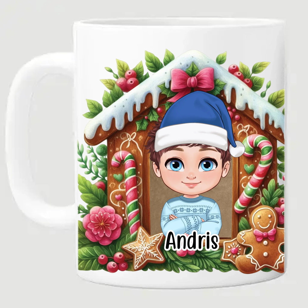 Egyedi karakteres karácsonyi bögre fiúknak - Ajándékverzum