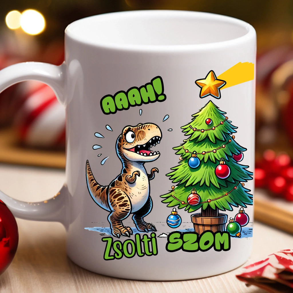 Egyedi karácsonyi fényképes bögre - Ajándékverzum