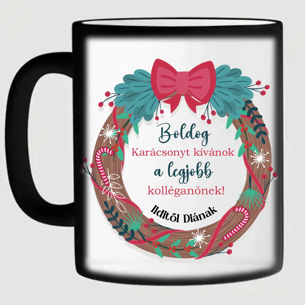 A legjobb kolléganőnek - bögre kedves üzenettel - Ajándékverzum