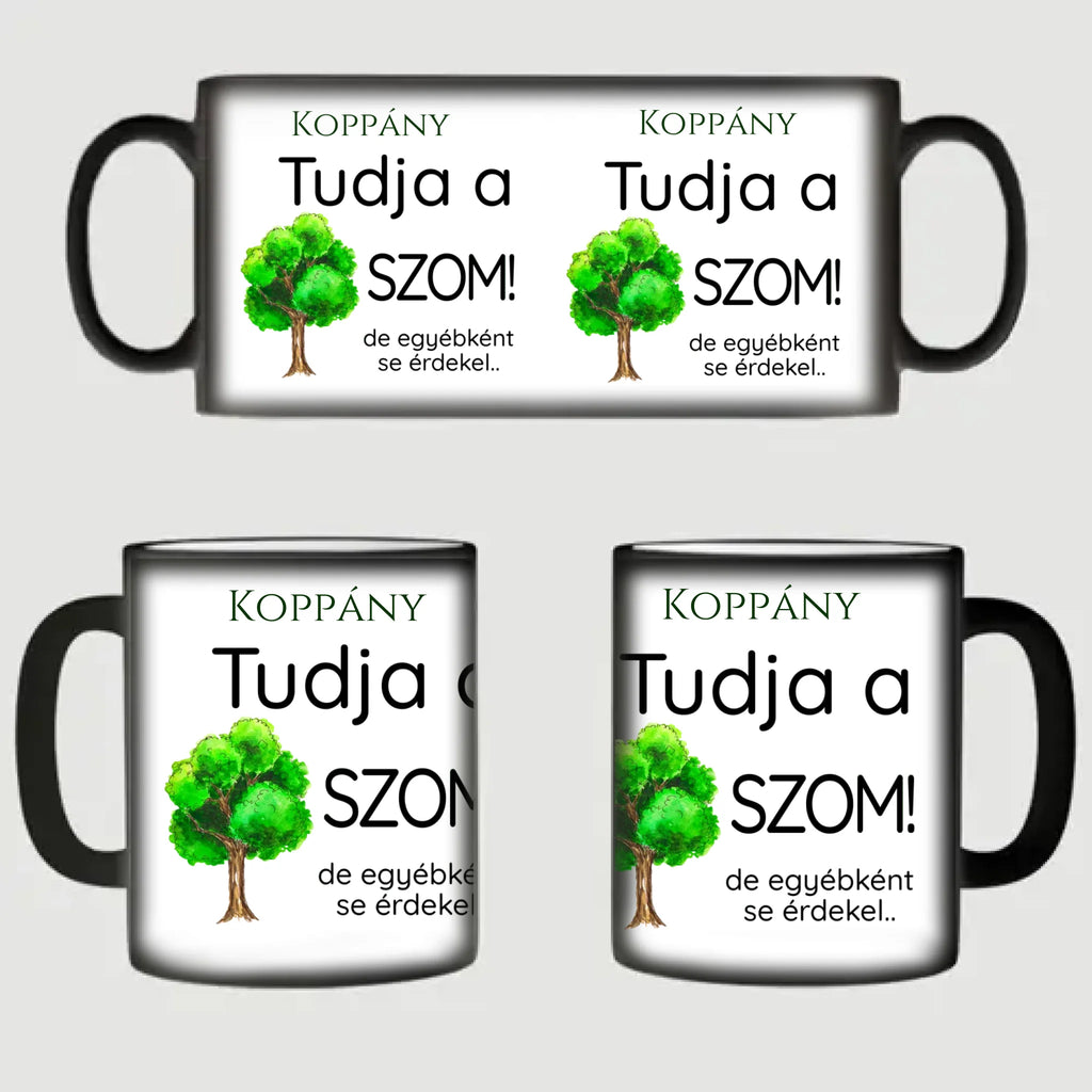 Tudja a faszom - egyedi neves vicces bögre kollégáknak - Ajándékverzum