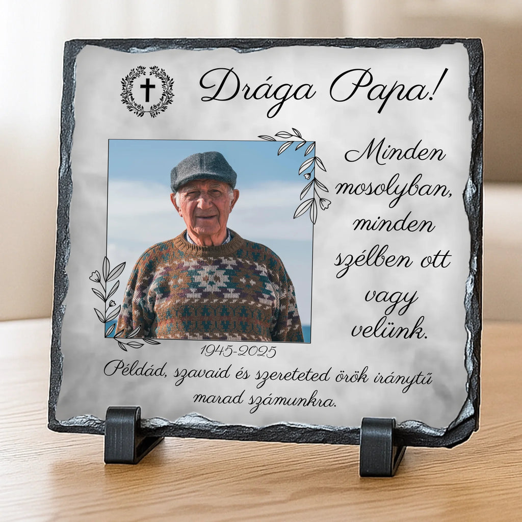 Egyedi fényképes fotókő - Ajándékverzum