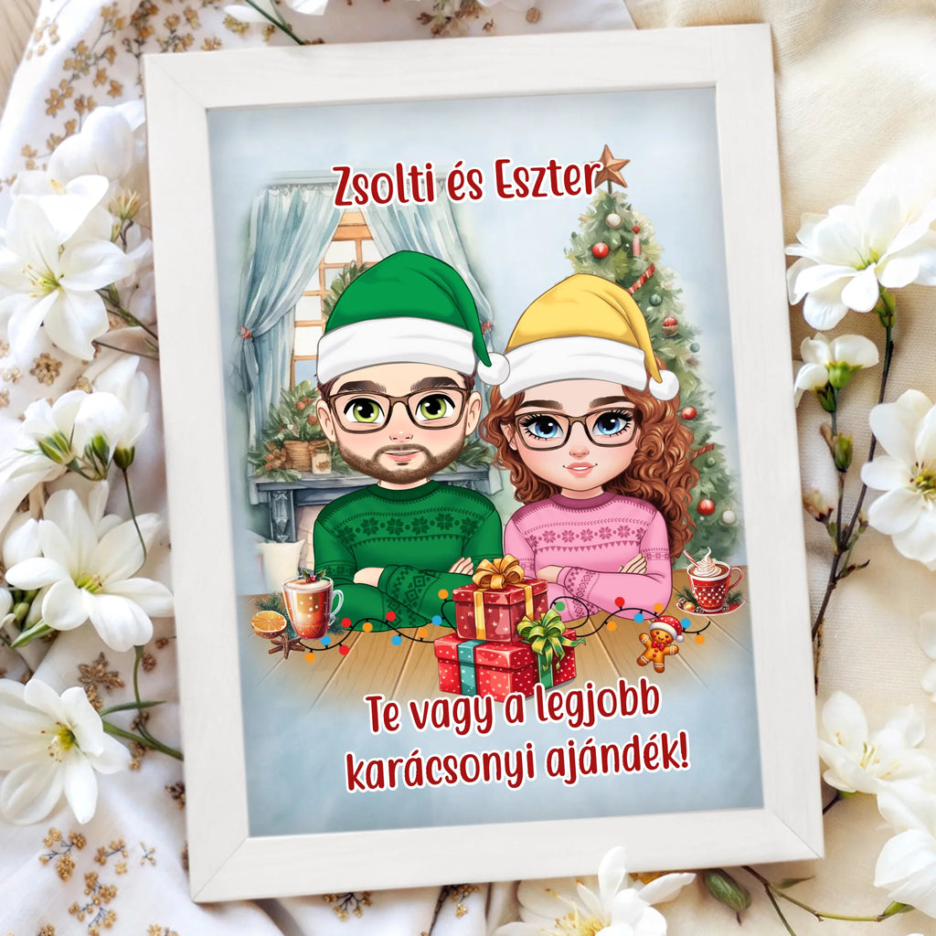 Egyedi fényképes falikép A4 méretben - Ajándékverzum