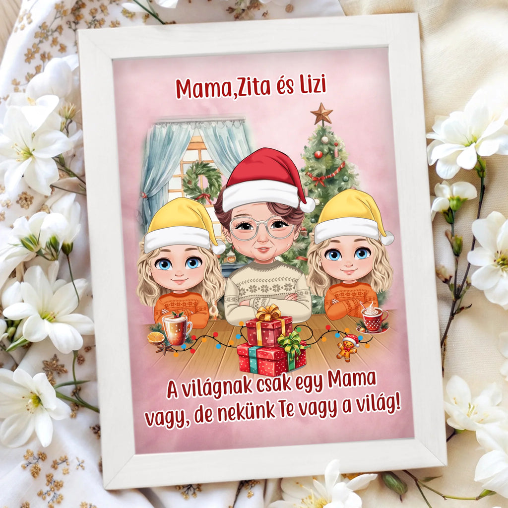 Egyedi fényképes falikép A4 méretben - Ajándékverzum