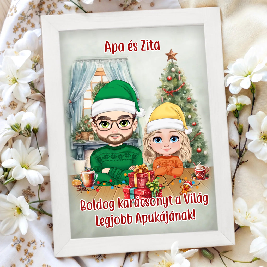 Egyedi fényképes falikép A4 méretben - Ajándékverzum