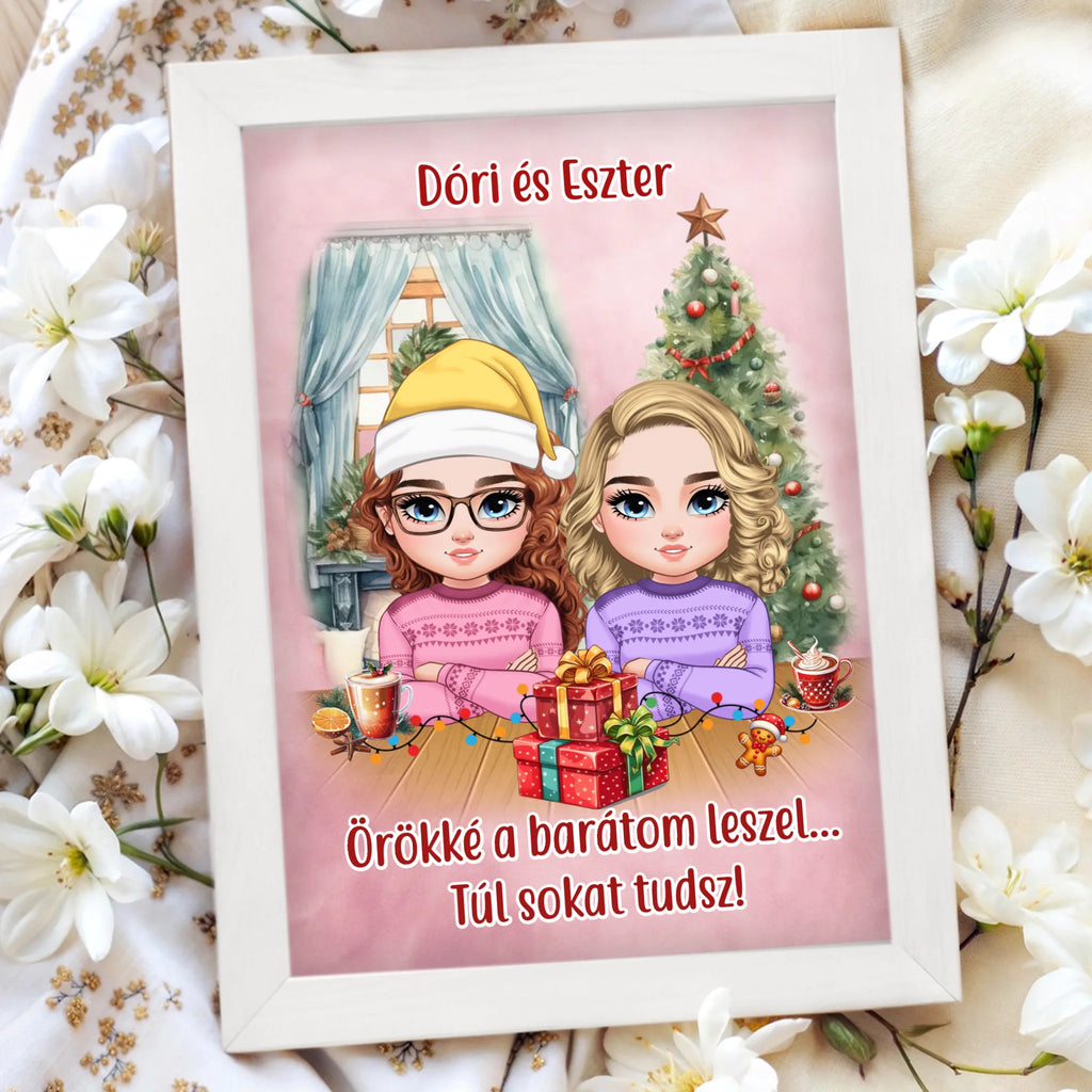 Egyedi fényképes falikép A4 méretben - Ajándékverzum