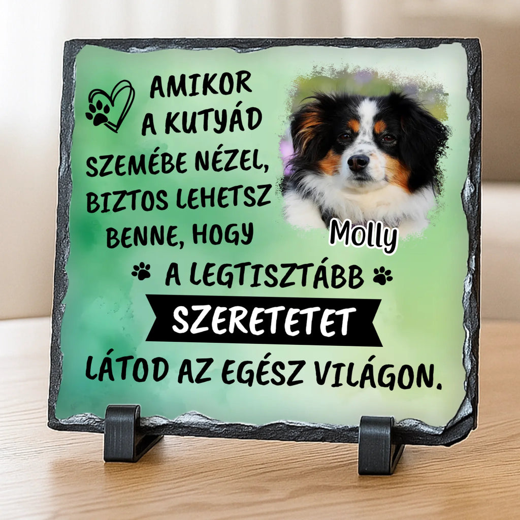 Egyedi fényképes fotókő - Ajándékverzum