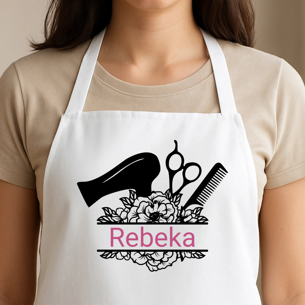 Egyedi fehér kötény - Ajándékverzum