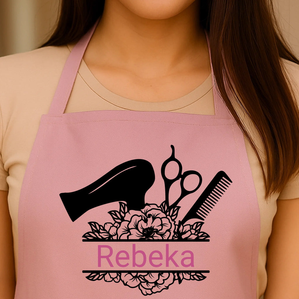 Egyedi rózsaszín kötény - Ajándékverzum