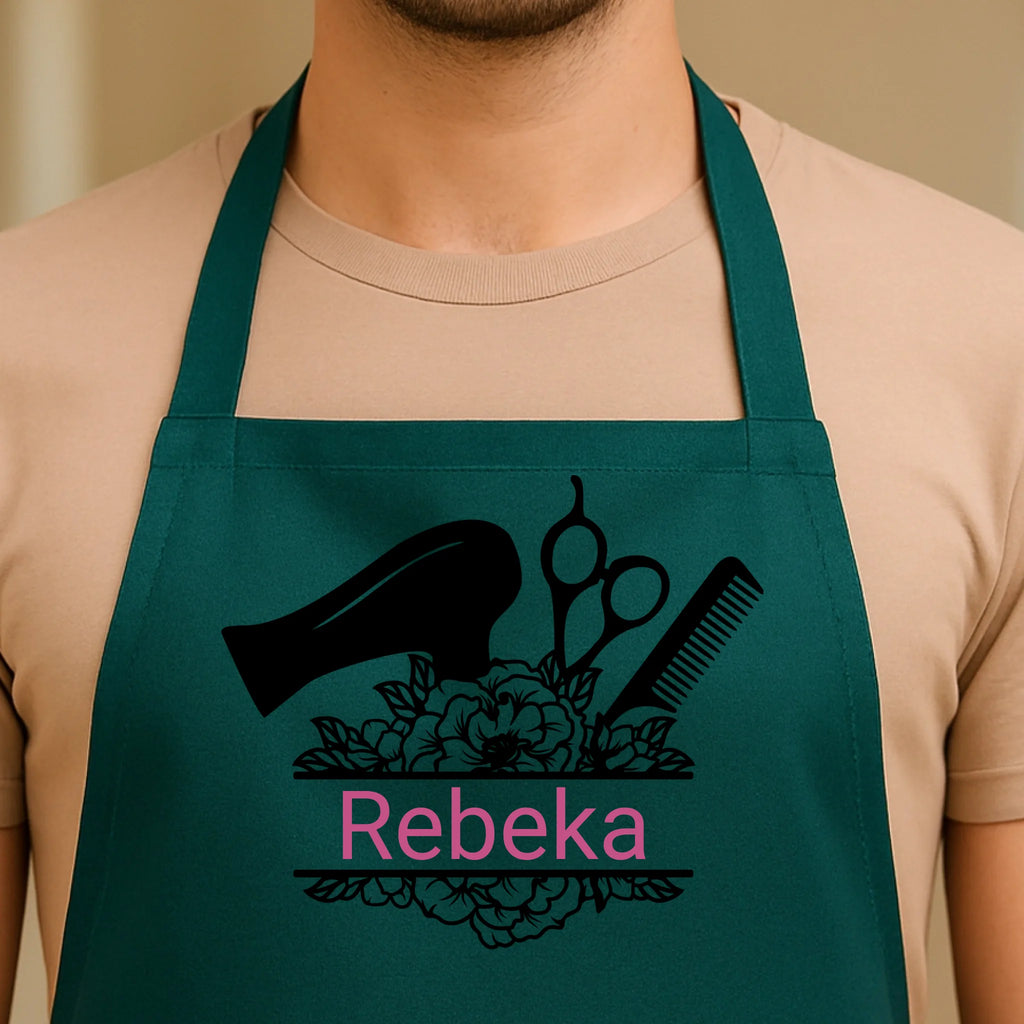 Egyedi zöld kötény - Ajándékverzum